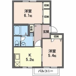 ヴィヴレＡの物件間取画像